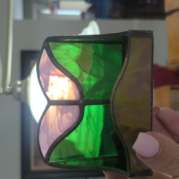 Stained Glass Business Card Holder - Picture 4 of 4